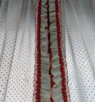 2 Tende lunghe. Misure: 60x230 cm