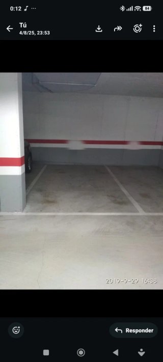 ALQUILER PLAZA DE GARAJE