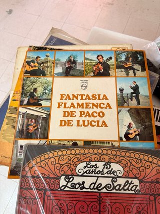 Lote Vinilos Antiguos Recital y Los 15 Años de Los