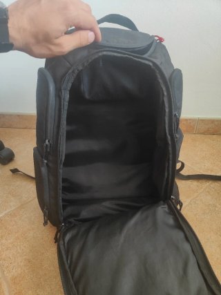 Mochila Quiksilver Negra con tara