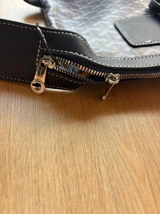 Mochila Goyard Azul Marino y Marrón
