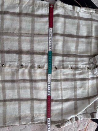Camisa cuadros Talla S