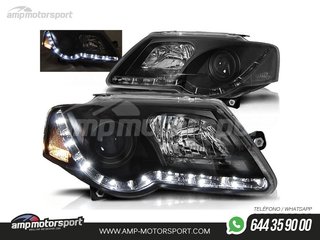 FAROS DELANTEROS LUZ DIURNA LED PARA VOLKSWAGEN PASSAT 3C 2005-2010