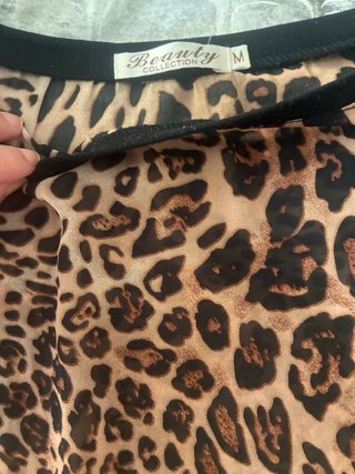 Blusa animal print Rannui Talla M