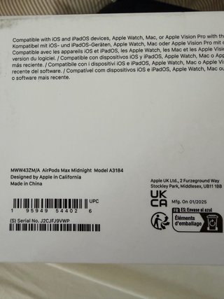 Apple AirPods Max Medianoche USB-C