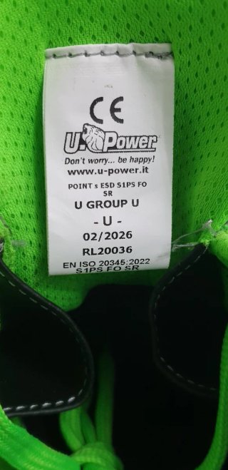 Scarpe da lavoro antinfortunistica U POWER n 47