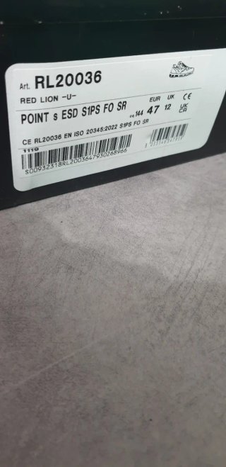 Scarpe da lavoro antinfortunistica U POWER n 47
