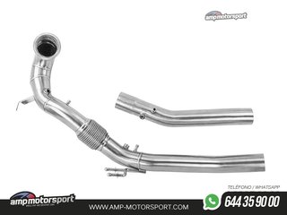 DOWNPIPE ALPHA COMPETITION PARA VW GOLF 8 R / AUDI S3 8Y 2020-
