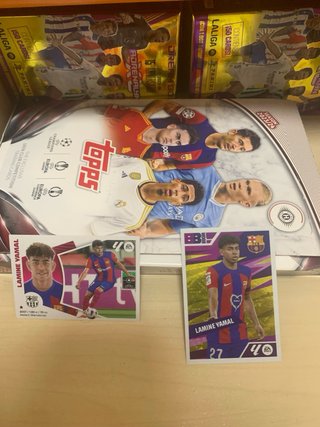 Lote de cartas Lamine Yamal RC