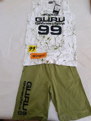 Completo Guru 12 anni t-shirt e pantaloncino