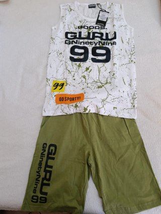 Completo Guru 12 anni t-shirt e pantaloncino