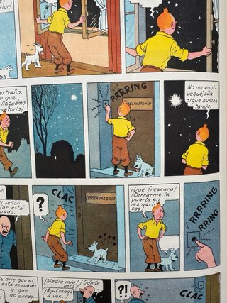 Tintín: La estrella misteriosa (1ª Edición, 1960