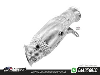 DOWNPIPE ALPHA COMPETITION BMW F20 /  F22 / M2 F87 / F30 /  F32 - N55 - ANTITÉRMICO