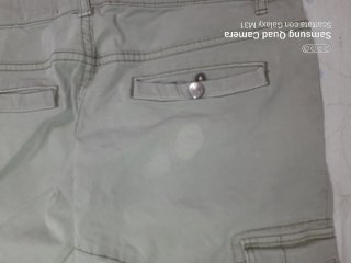 Pantaloni Cargo  beige ragazzo