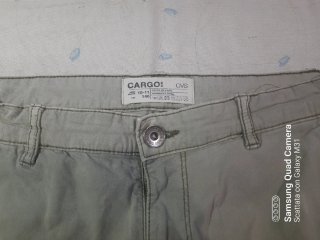 Pantaloni Cargo  beige ragazzo