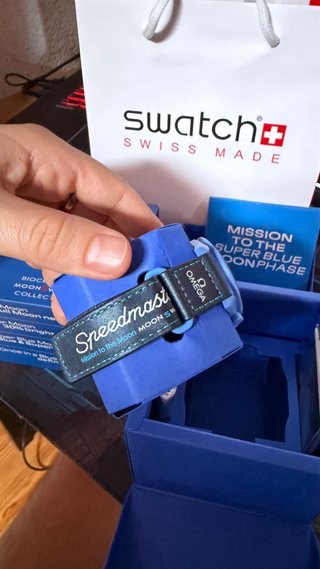 Swatch x Omega Mission to the Super Blue Moon