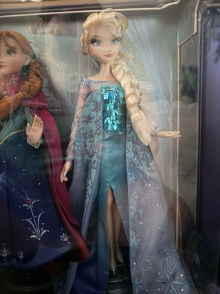 Set 10° Anniversario Frozen Elsa e Anna Disney