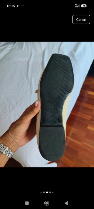 Bailarinas Zara Crudo