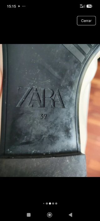 Bailarinas Zara Crudo