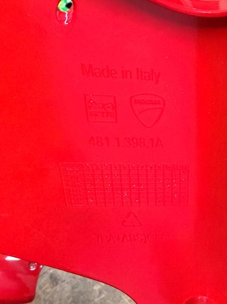 Carenado Ducati Panigale V2 Rojo año 2020