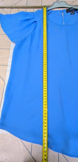 Camisa de verano azul