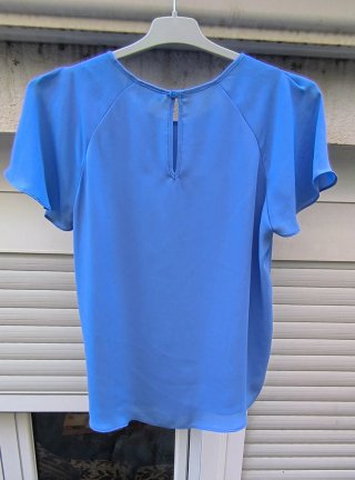 Camisa de verano azul