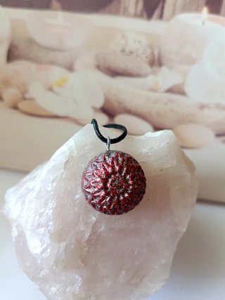 Collar Orgonita Rojo