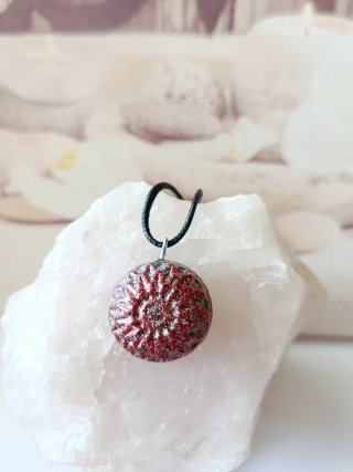 Collar Orgonita Rojo