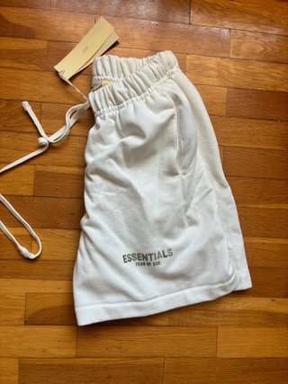 Pantalón Corto Essentials Fear Of God Blanco
