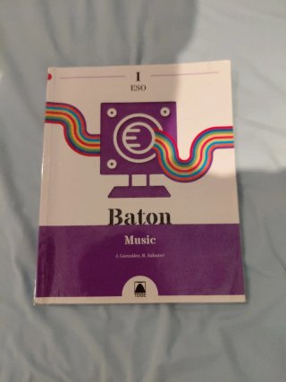 Libro Música 1 ESO Batón
