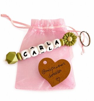 Llavero personalizado con nombre