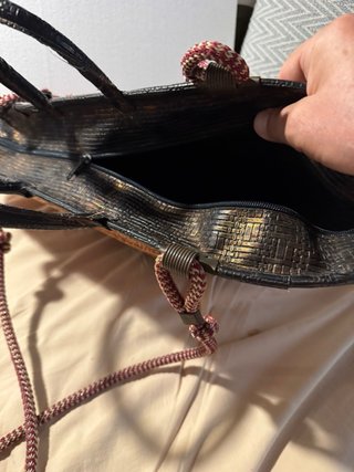 Bolso Rafia Vintage Trenzado Multicolor