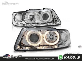 FAROS DELANTEROS OJOS DE ANGEL PARA AUDI A3 8L