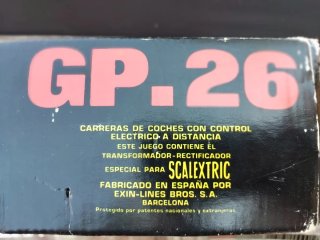 Scalextric GP-26 Circuito Vintage Años 60/70 Exin