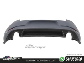 PARAGOLPES TRASERO PARA VOLKSWAGEN GOLF MK7 2012-2017 LOOK GOLF MK7.5 GTI