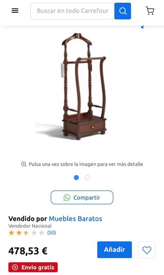 Galan de noche de madera