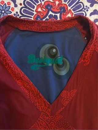 Vestido Desigual Multicolor Talla M