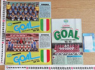Poster Hellas Verona 1985/86 di Stelle Super Gol