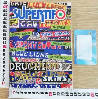 Poster Hellas Verona 1985/86 di Stelle Super Gol