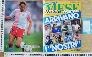 Poster Hellas Verona 1985/86 di Stelle Super Gol