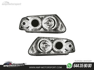 FAROS DELANTEROS OJOS DE ANGEL PARA CITROËN SAXO