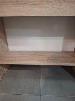 Mueble recibidor con espejo