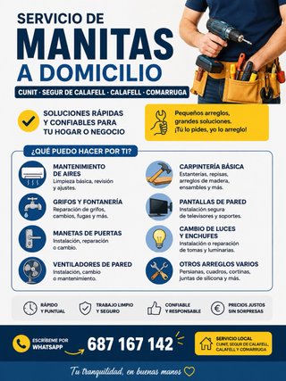 MANITAS A DOMICILIO
