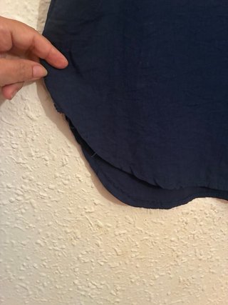 Camisa manga corta azul Made in Italy