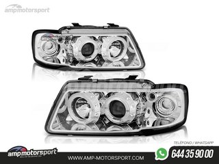 FAROS DELANTEROS OJOS DE ANGEL PARA AUDI A3 8L