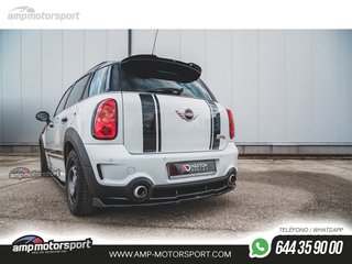 AÑADIDO DE DIFUSOR MINI COUNTRYMAN JCW 2012-2016 NEGRO MATE