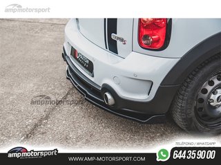AÑADIDO DE DIFUSOR MINI COUNTRYMAN JCW 2012-2016 NEGRO MATE