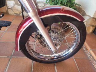 Daelim Daystar 125 Roja y Negra