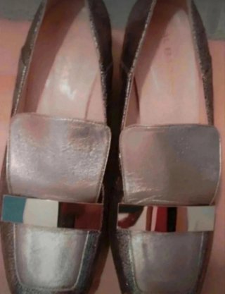 Zapatos Al Bagat Dorados/Plateados