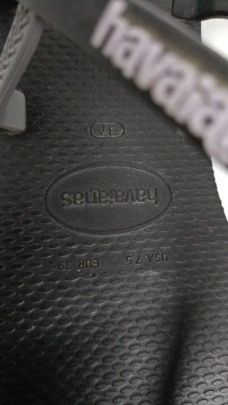 Sandalias Havaianas Talla 39 Negras